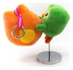 Duolingo Plush Keychain Streak Flame Duo 13 cm - immagine 4