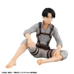 ATTACK ON TITAN PALM SIZE SQUAD CAPTAIN LEVI G.E.M. STATUE - immagine 3
