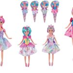 Sparkle Girlz Unicorn Princess doll cm 26 in cono - 3 ass.