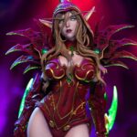 Hearthstone 1/6 Statue Valeera Sanguinar 38 cm - immagine 6