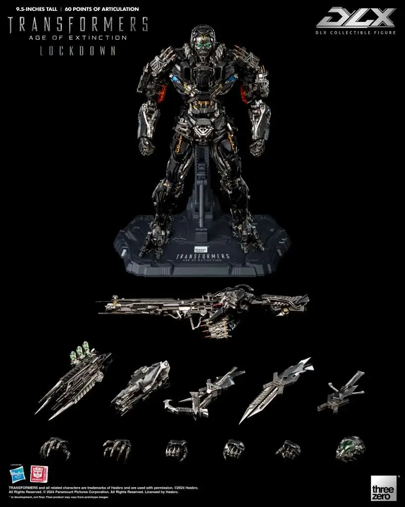 103140__1186864963 TRANSFORMERS AGE OF EXTINCTION DLX LOKDOWN AF - immagine 1