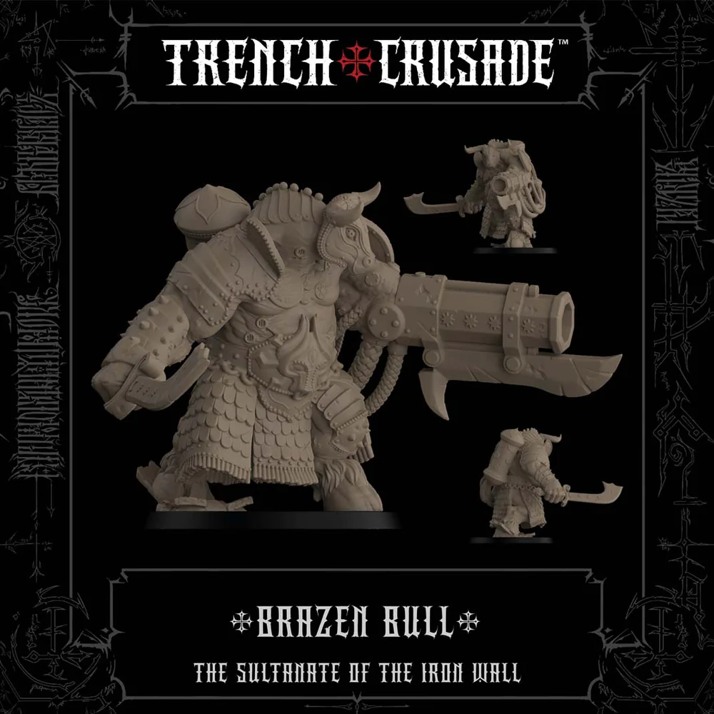 114295__6b4d050e TRENCH CRUSADE BRAZEN BULL - immagine 1