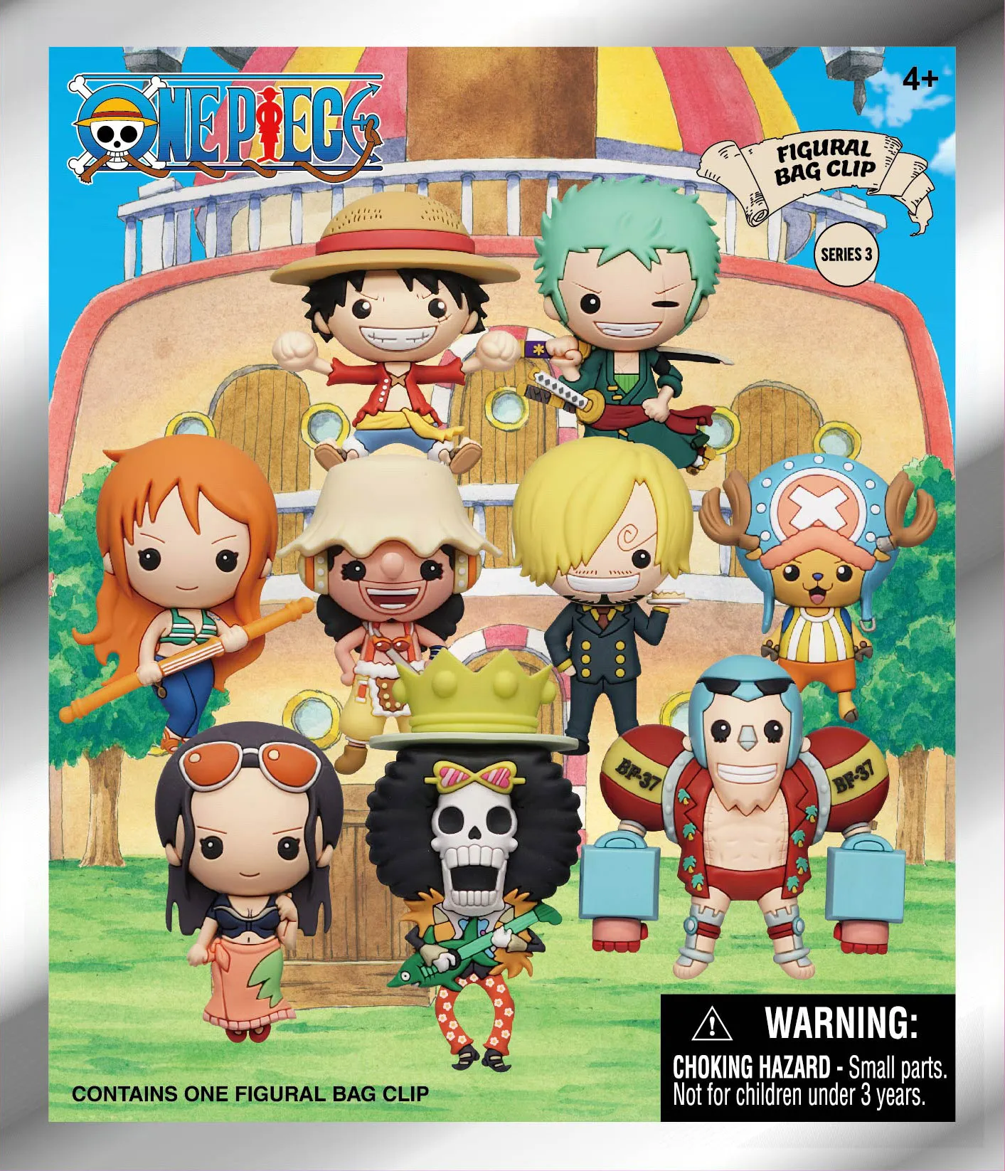 116266__0e983cf3 ONE PIECE S3 BAG CLIP BLIND BOX DISPLAY (24) - immagine 1