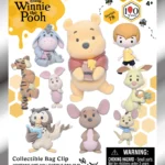 WINNIE THE POOH 100TH ANNIVERSARY FLOCKED BAG CLIP BLIND BOX DISPLAY (24)