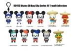MICKEY & MINNIE AROUND THE WORLD BAG CLIP BLIND BOX DISPLAY (24)