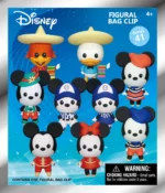 MICKEY & MINNIE AROUND THE WORLD BAG CLIP BLIND BOX DISPLAY (24) - immagine 2
