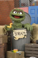 SESAME STREET OSCAR THE GROUCH ULTIMATE ACTION FIGURE - immagine 3