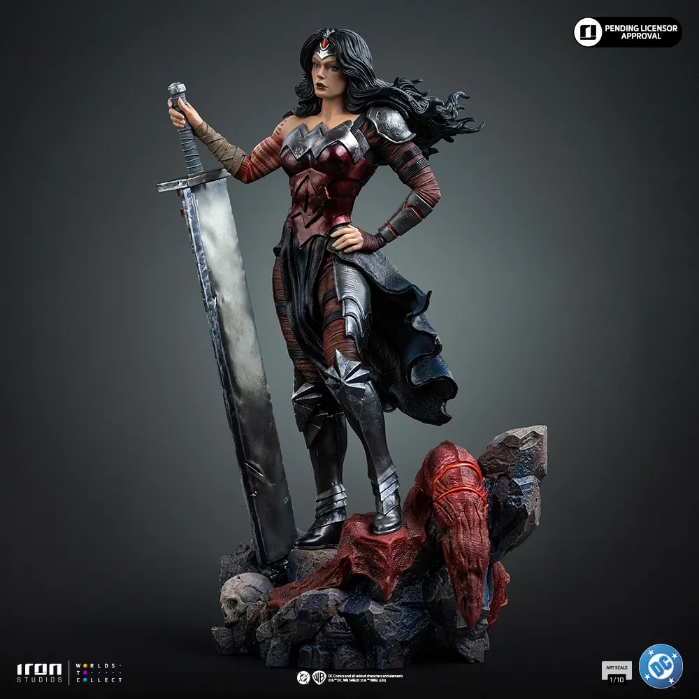116519__8f67fa07 DC COMICS ABSOLUTE WONDER WOMAN 1/10 STATUE - immagine 1