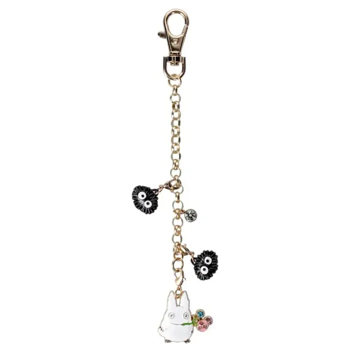 116598__e766fa21 MY NEIGHBOR TOTORO SMALL TOTORO & FRUITS CHARM CHAIN - immagine 1
