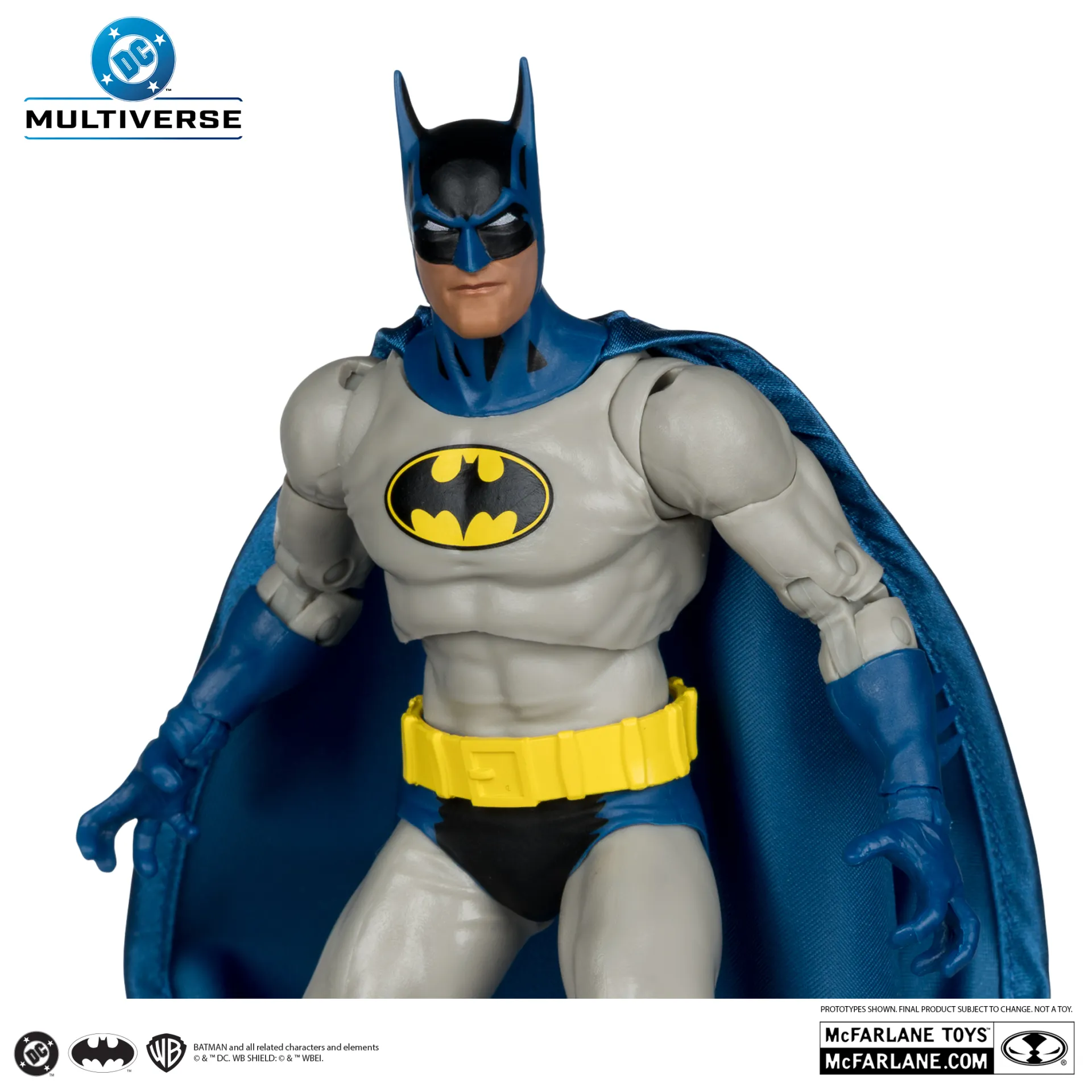 116637__aae5dea8 DC MULTIVERSE 7INCH BATMAN NEAL ADAMS ACTION FIGURE - immagine 1