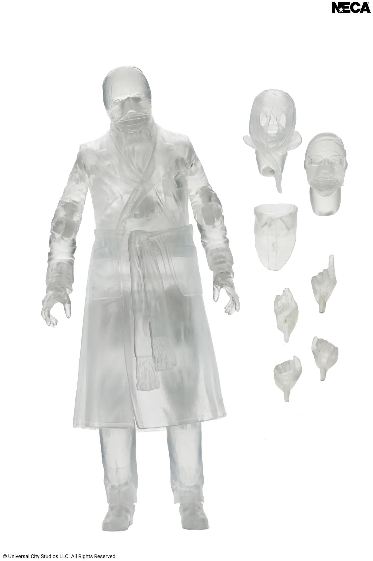 116716__b2483f67 UNIVERSAL MONSTERS INVISIBLE MAN INVISIBLE ACTION FIGURE - immagine 1