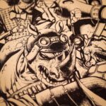 Teenage Mutant Ninja Turtles Art Print Comic Limited Edition 42 x 30 cm - immagine 6
