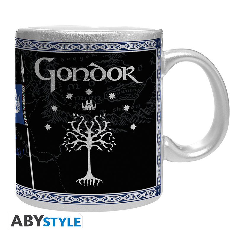 ABYMUGA736 LORD OF THE RINGS - Mug - 320 ml - Gondor - subli silver - immagine 1