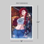 Dynamite Entertainment Fine Art Print Red Sonja 61 x 41 cm - unframed - immagine 6
