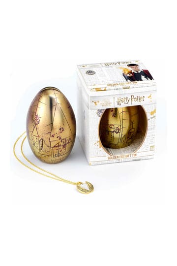 CRT-HPEE0380 -- 000 (35956) Harry Potter Necklace with Pendant Golden Egg with Gift Box - immagine 1