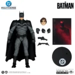 DC THEATRICAL DLX 7INCH WV5 BATMAN (BATMAN 2022) ACTION FIGURE - immagine 2