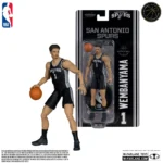 NBA 6INCH ARTICULATED FIGURES WV1 VICTOR WEMBANYANA (SAN ANTONIO SPURS) - immagine 2