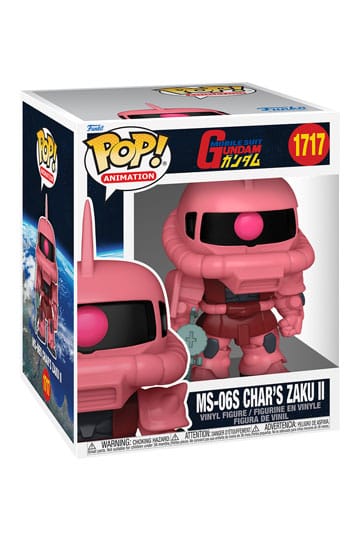 FUN82984 -- 000 (32633) Gundam Oversized POP! Vinyl Figure CHARS ZAKU II 15 cm - immagine 1