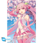 HATSUNE MIKU - Poster Maxi 91.5 1 FSC MIX - Cherry Blossom