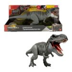 Jurassic World Rebirth Action Figure with Sound Power Devour Tyrannosaurus Rex 21 cm