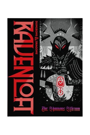 WOTCD60160000 -- 000 (35119) Dungeons & Dragons RPG Ravenloft: The Horrors Within Book (Alternate Cover) *English Version* - immagine 1