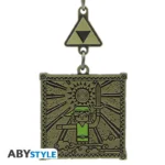 THE LEGEND OF ZELDA LINK & TRIFORCE KEYCHAIN - immagine 2