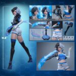 Marvel Rivals Videogame Masterpiece Action Figure 1/6 Luna Snow 28 cm - immagine 3