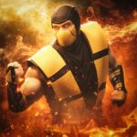 Mortal Kombat Art Scale Statue 1/10 Scorpion (Variant) heo exclusive 21 cm - immagine 6