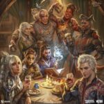 Baldur's Gate III Fine Art Print The Elfsong Tavern 61 x 46 cm - unframed - immagine 4