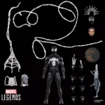 MARVEL LEGENDS MAXIMUM SYMBIOTE SPIDER-MAN ACTION FIGURE - immagine 2