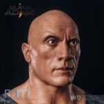 Black Adam Life-Size Bust Silicone Head - immagine 3
