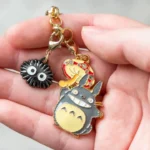 MY NEIGHBOR TOTORO BIG TOTORO & MUSHROOM CHARM CHAIN - immagine 4