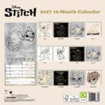 Stitch Calendar Life is Better with Stitch 2027 30 x 30 cm - immagine 2