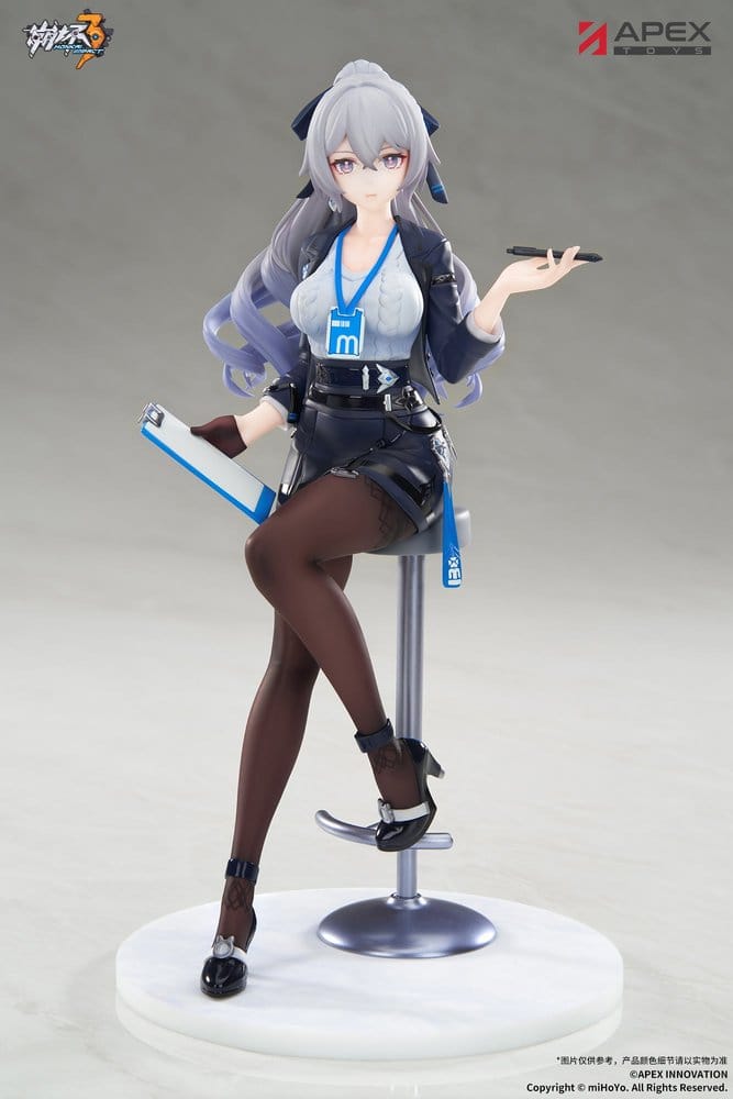 x_apex42326 Honkai Impact 3rd Limpie Series PVC Figure 1/8 Bronya Zaychik Outstanding Attitude Ver. 21 cm - immagine 1