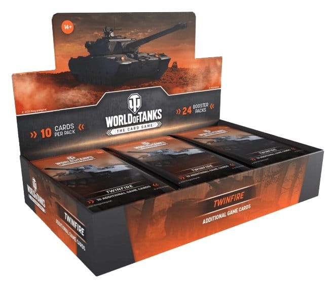 x_arch-wot0008 World of Tanks TCG Twinfire Booster Display (24) *English Version* - immagine 1