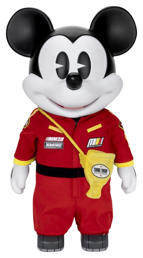 x_bkdvpb-sb18 Mickey and Friends Vinyl Bank SYAKING-BANG!! Functional Figurine Race Car Micky 48 cm - immagine 1