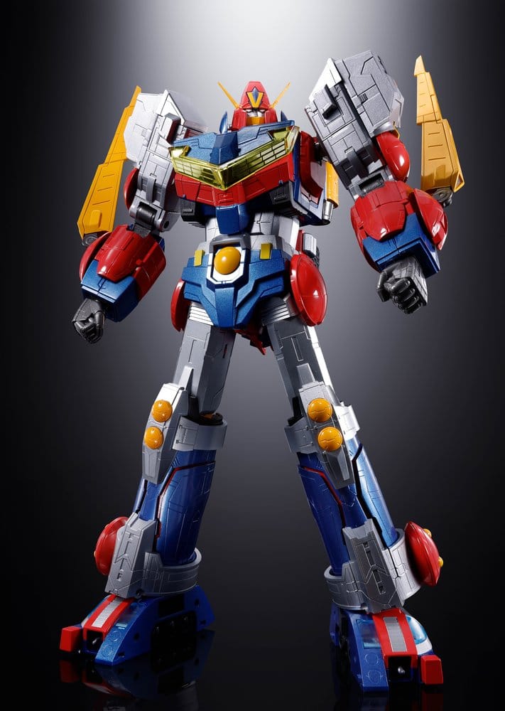 x_btn72265 Chodenji Robot Combattler V Soul of Chogokin Diecast Action Figure GX-121 Combattler V6 26 cm - immagine 1