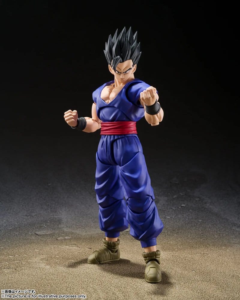 x_btn73641 Dragon Ball Super S.H.Figuarts Action Figure Ultimate Gohan Super Hero 14 cm - immagine 1