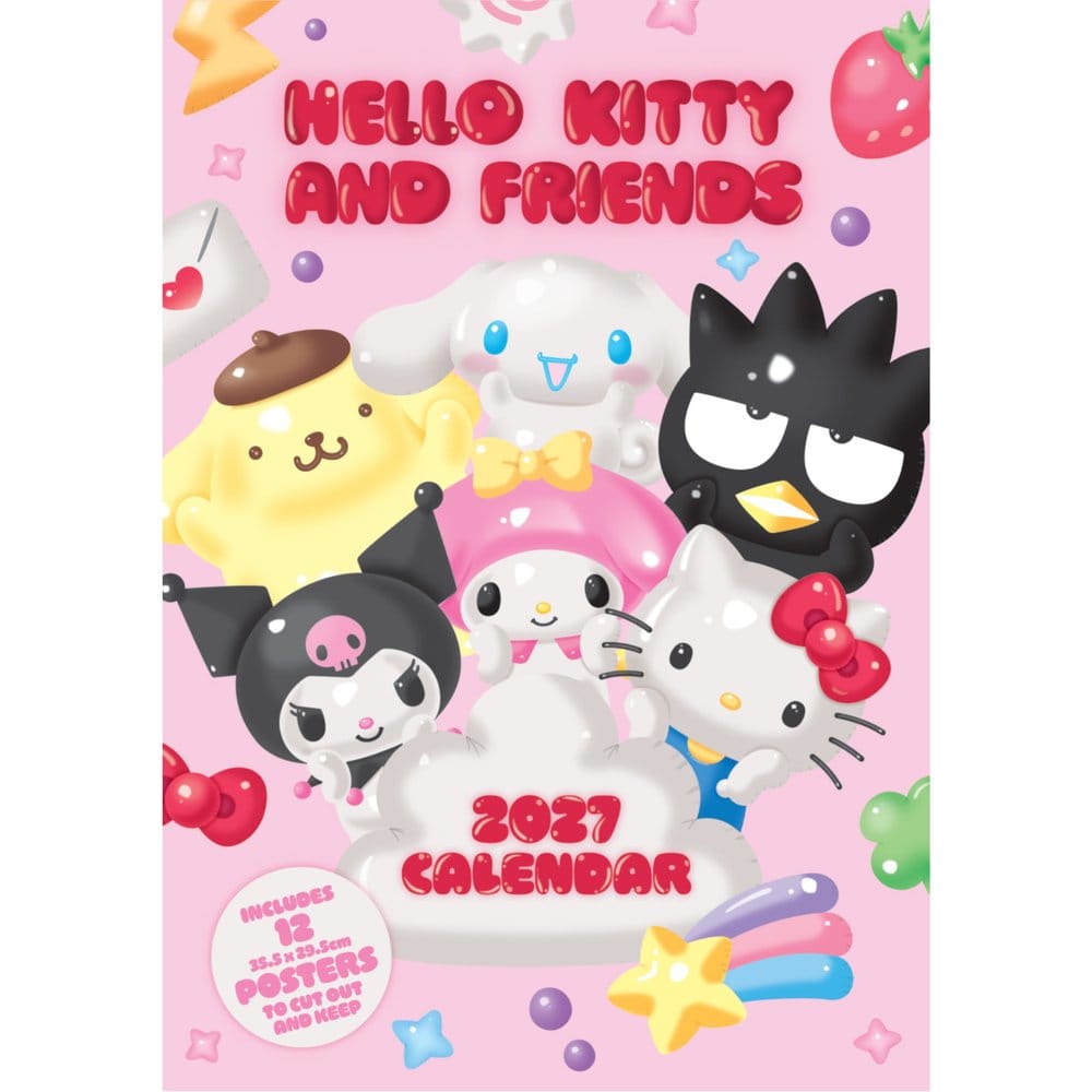 x_c2511346 Hello Kitty Calendar A3 Poster 2027 - immagine 1