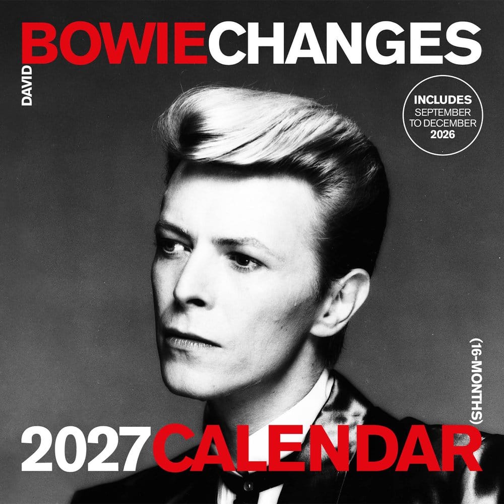 x_c2511349 David Bowie Calendar Changes 2027 30 x 30 cm - immagine 1