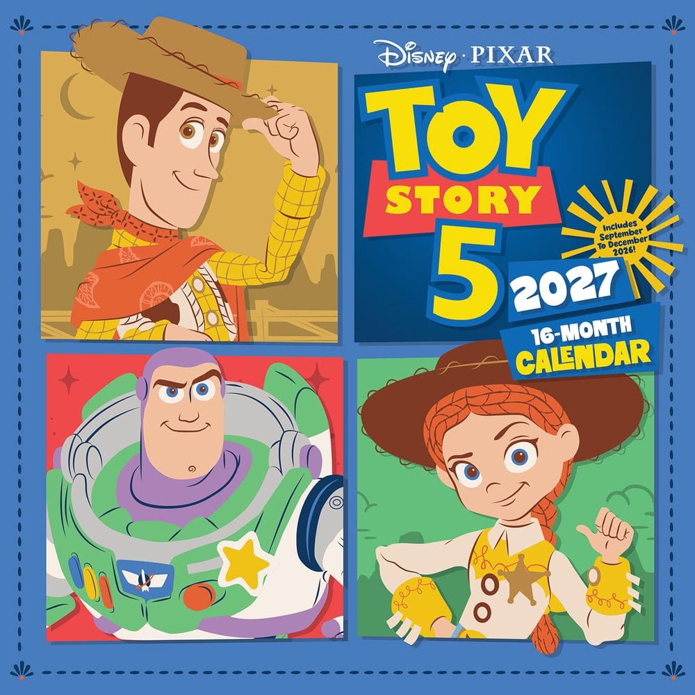 x_c2511357 Toy Story Calendar 2027 30 x 30 cm - immagine 1