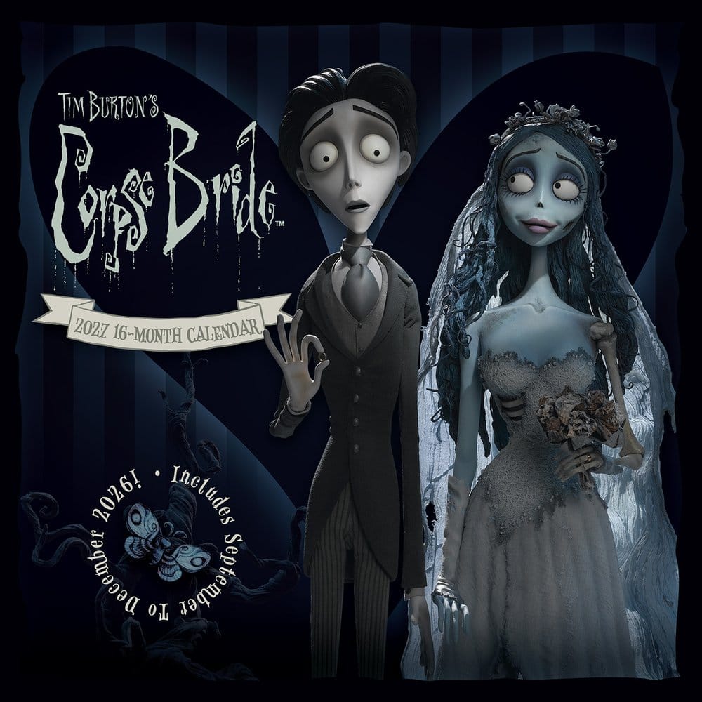 x_c2511358 Corpse Bride Calendar 2027 30 x 30 cm - immagine 1