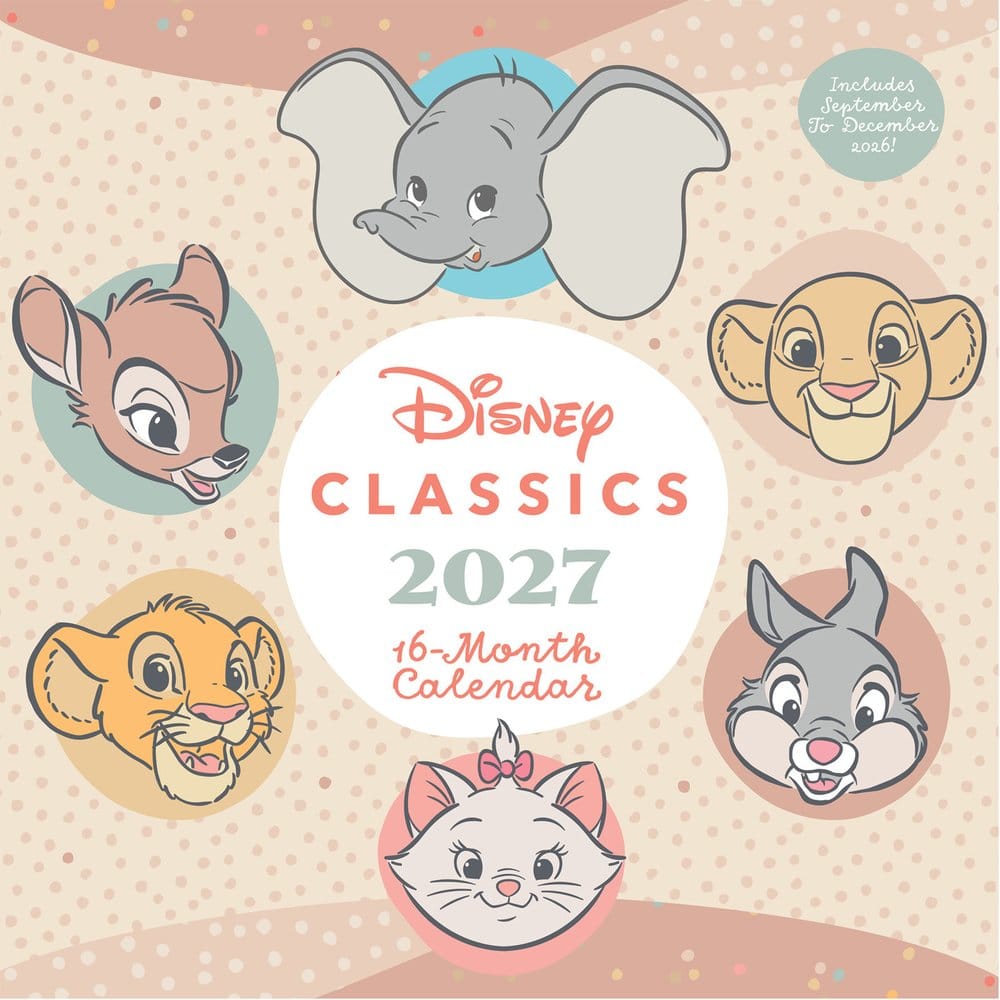 x_c2511359 Disney Classics Calendar Treasured Memories 2027 30 x 30 cm - immagine 1