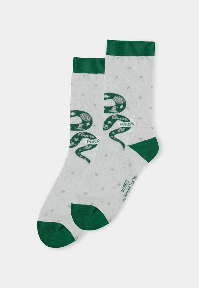 x_cr030323hpt-39-42 Harry Potter Crew Socks Slytherin 39-42 - immagine 1