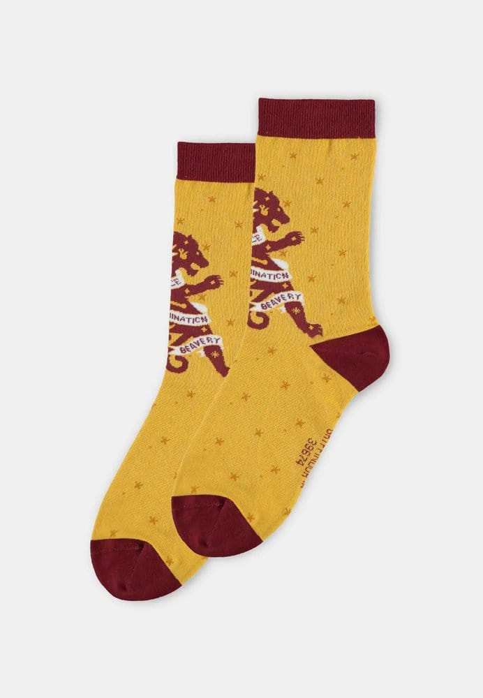x_cr618524hpt-39-42 Harry Potter Crew Socks Gryffindor 39-42 - immagine 1