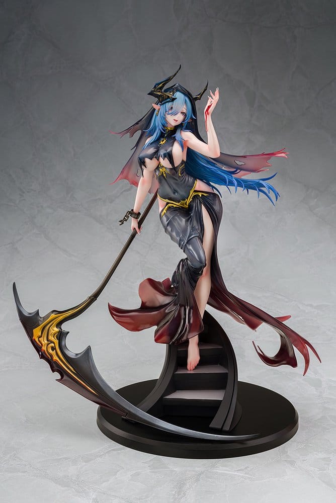 x_dako37371 Azur Lane PVC Figure 1/6 Mary Celeste Grim Night's Reaper 36 cm - immagine 1