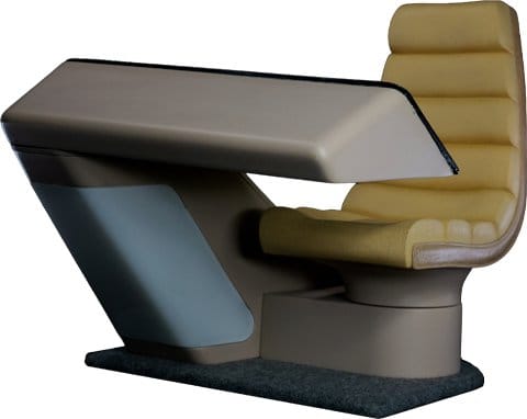 x_exo-01-114n Star Trek: The Next Generation Replica 1/6 Enterprise-D Bridge CONN Console - immagine 1