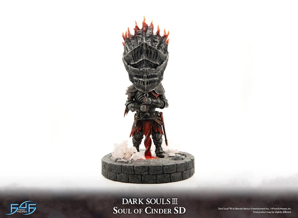 x_f4fdssocst Dark Souls III Resin Statue Soul of Cinder SD 22 cm - immagine 1