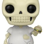 The Simpsons POP! Animation Vinyl Figure Skeleton Homer 9 cm