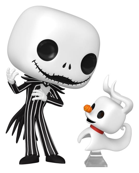 x_fk93240 The Nightmare Before Christmas POP! & Buddy Vinyl Figure Jack & Zero 9 cm - immagine 1